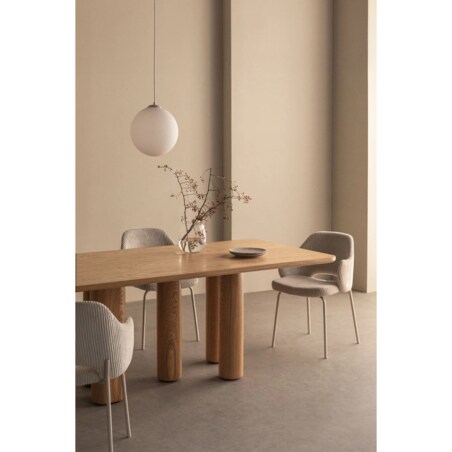 Prostokątny stół do jadalni jesionowy Noelys 200x100 cm