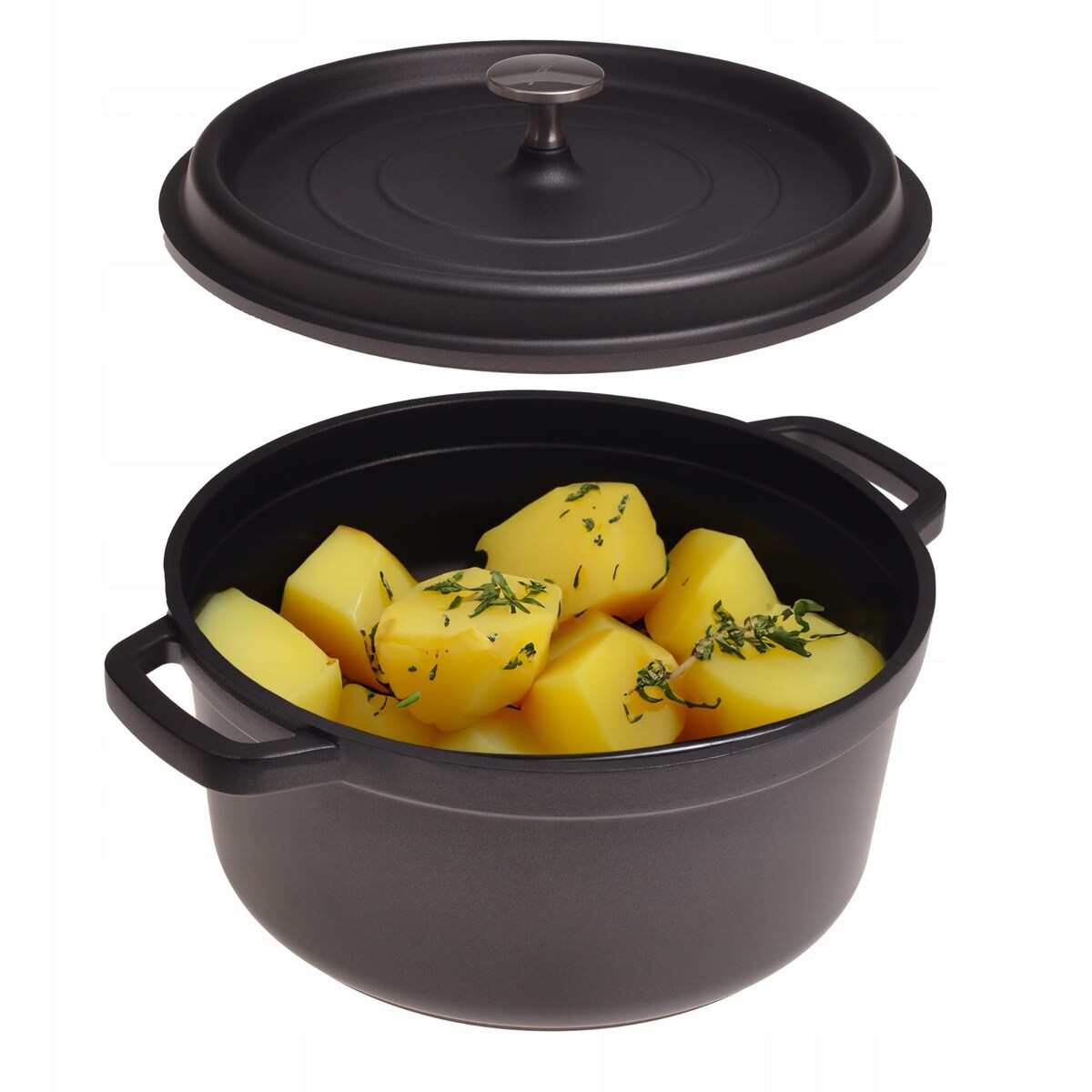 Garnek brytfanna z pokrywką 4.5L KAMILLE