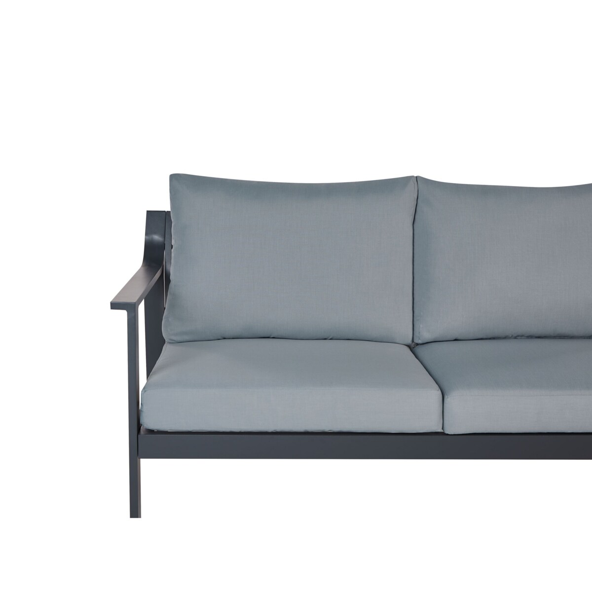 Sofa trzyosobowa dla 3 osób Ciemnoszary KIATO