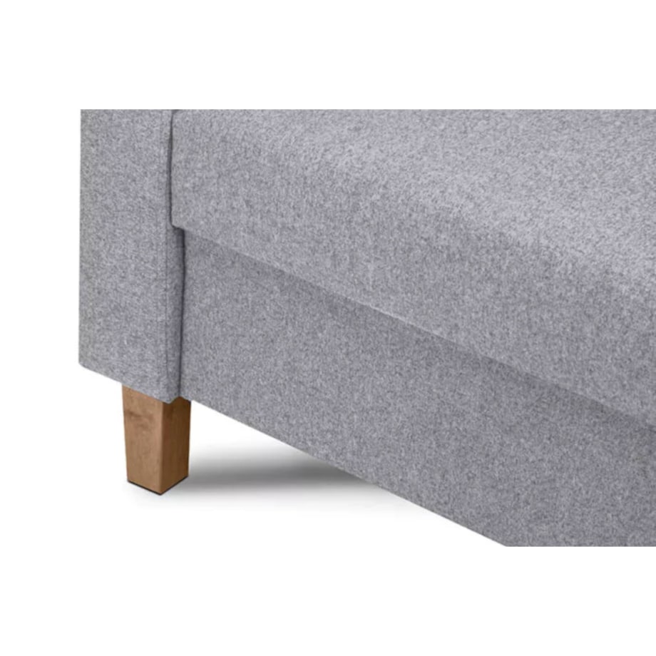 KONSIMO ERISO Szary fotel do salonu