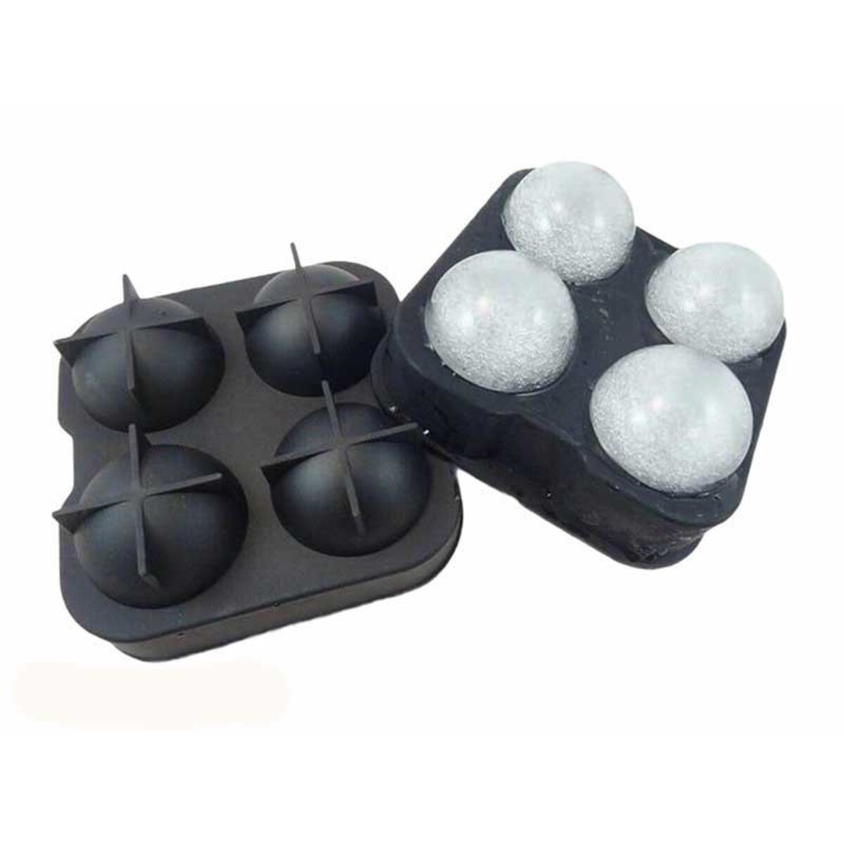 Forma Silikonowa Na 4 Kule Lodowe Do Drinków Napojów