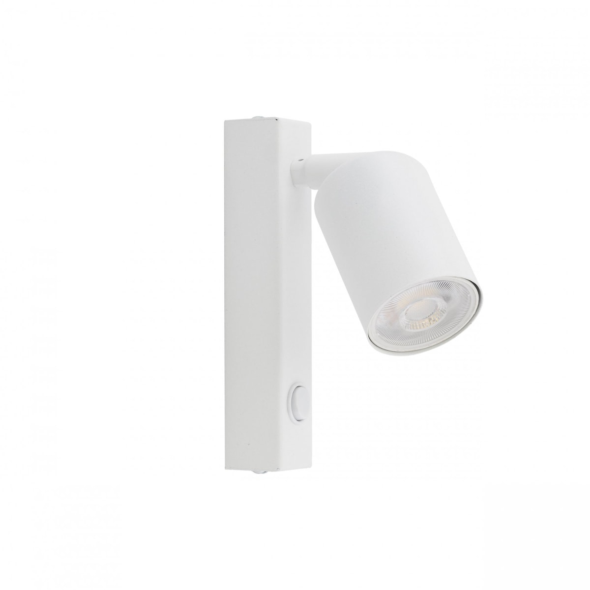 Kinkiet ruchomy z włącznikiem GU10 biały NEX WHITE 11365 TK Lighting nowoczesny loftowy