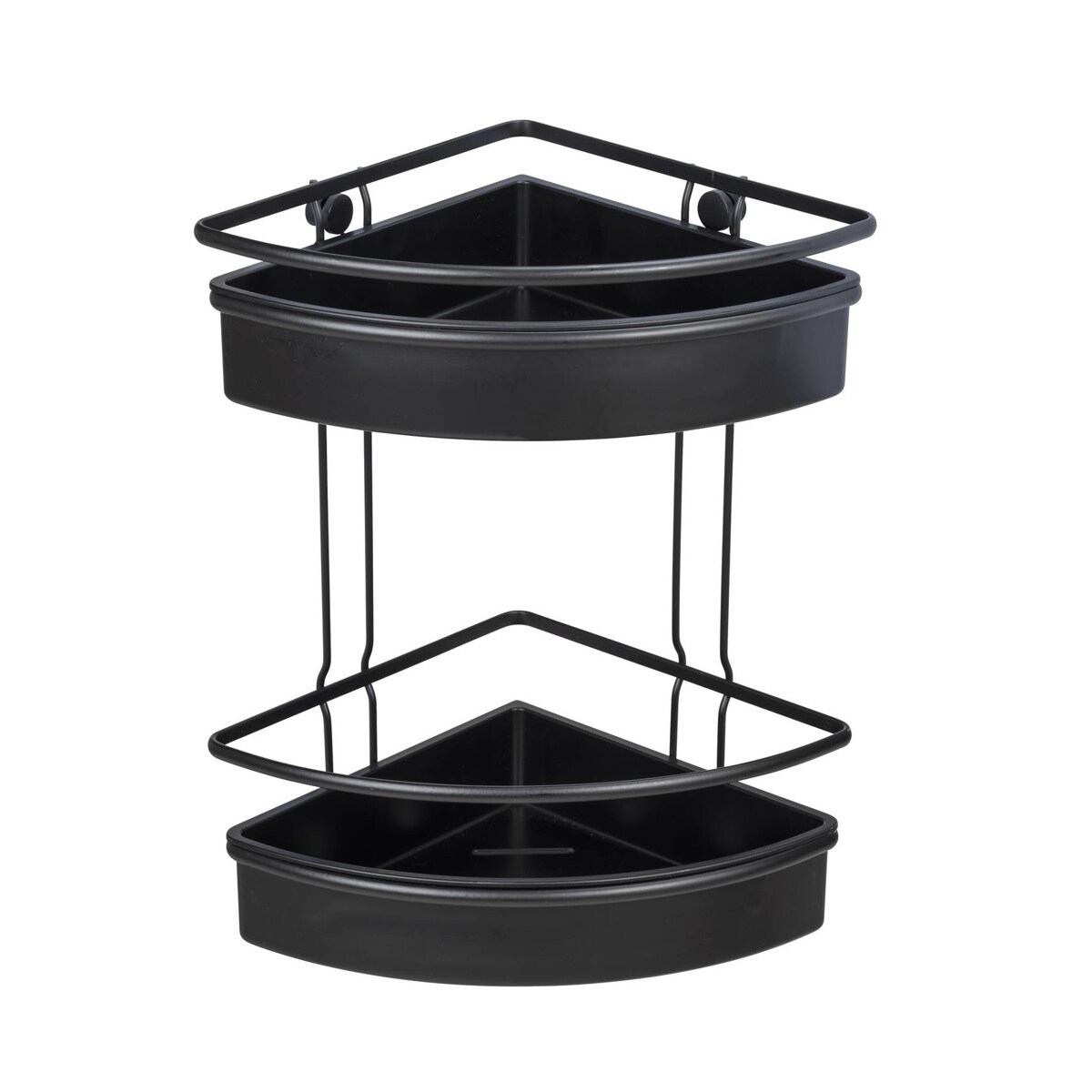 Narożna półka łazienkowa MOLINELLA, 2 poziomy, WENKO