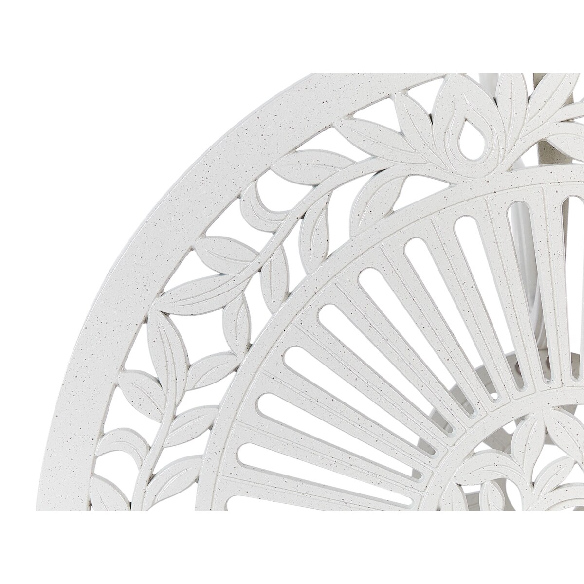 Stolik bistro DASCIO 61 cm 61 cm Metal Złamana biel