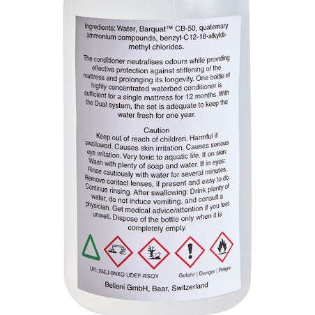 Zestaw 2 płynów antybakteryjnych do materacy wodnych BIOCLEAR