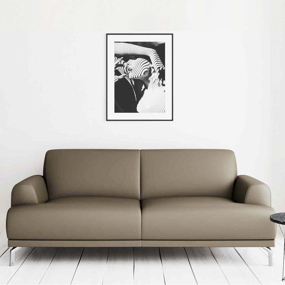 Sofa 2-osobowa Puzo brązowa