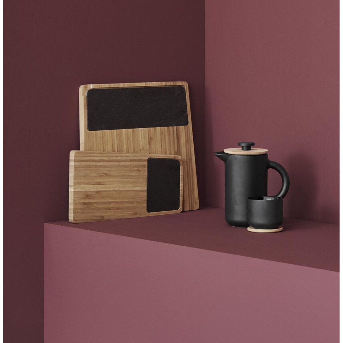 Zaparzacz do kawy french press czarny Theo, 800 ml, Stelton