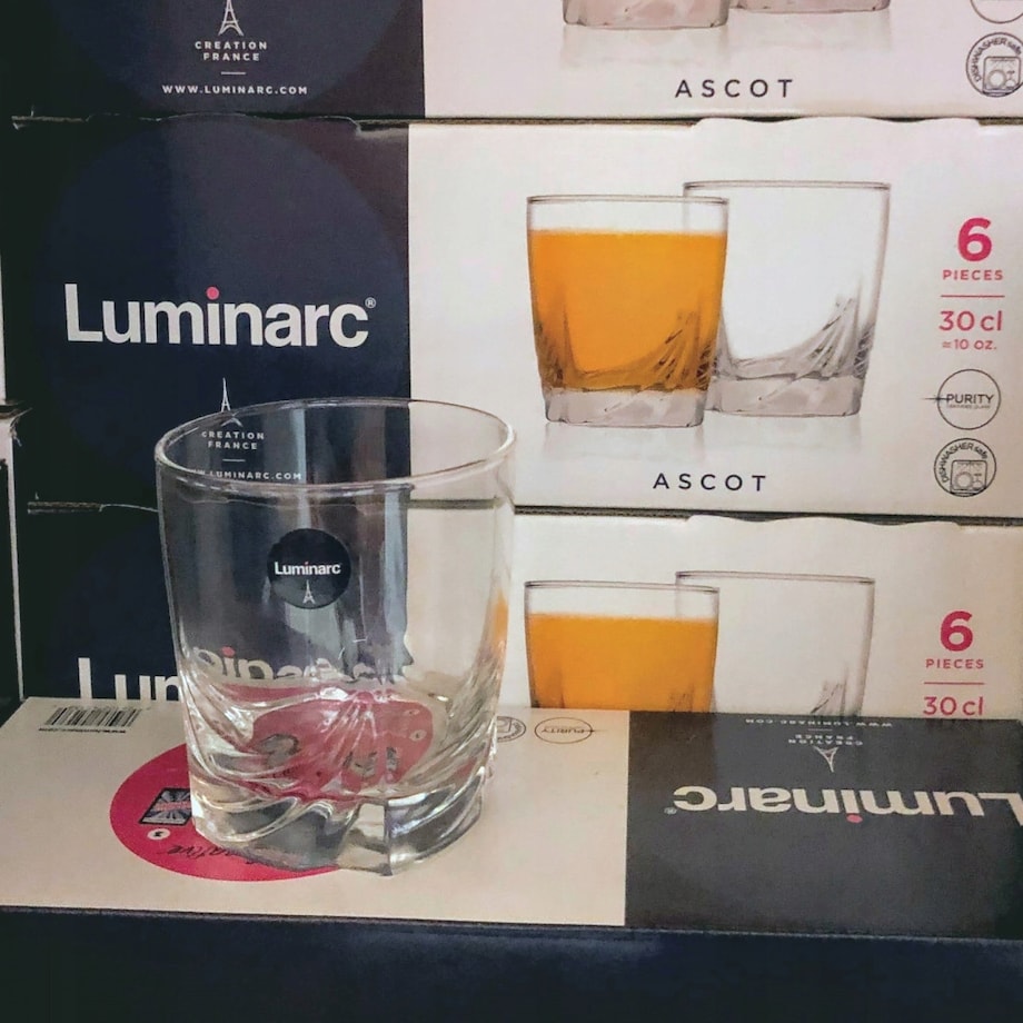 SZKLANKI NA NAPOJE LITERATKI 6 x 300 ml LUMINARC