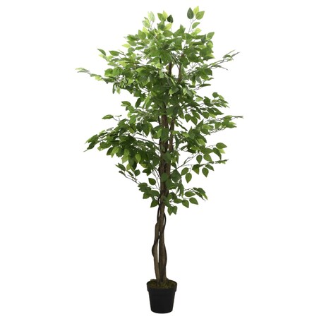 vidaXL Sztuczny fikus, 1008 liści, 180 cm, zielony