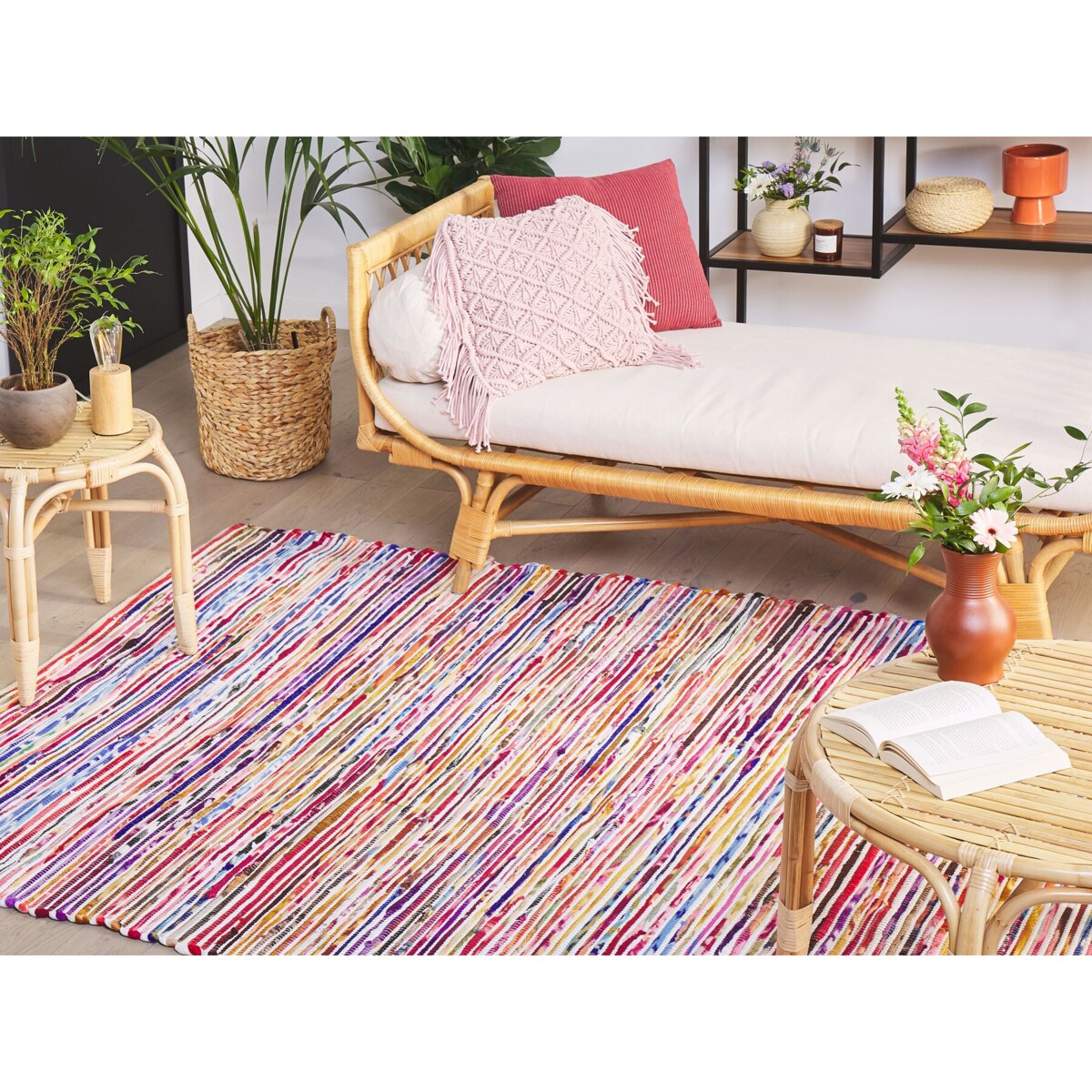 Dywan 160 x 230 cm wielokolorowy BARTIN