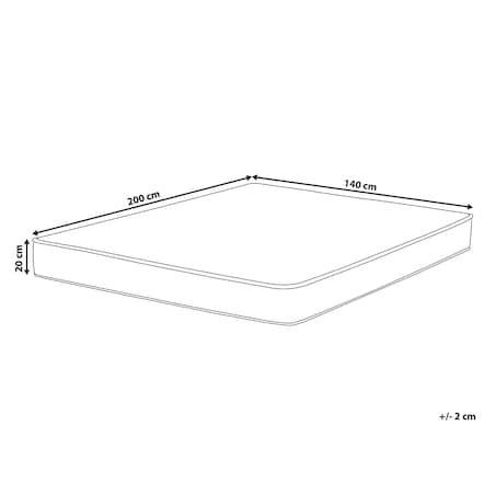 Pokrowiec na materac do łóżka wodnego PURE 140 x 200 cm