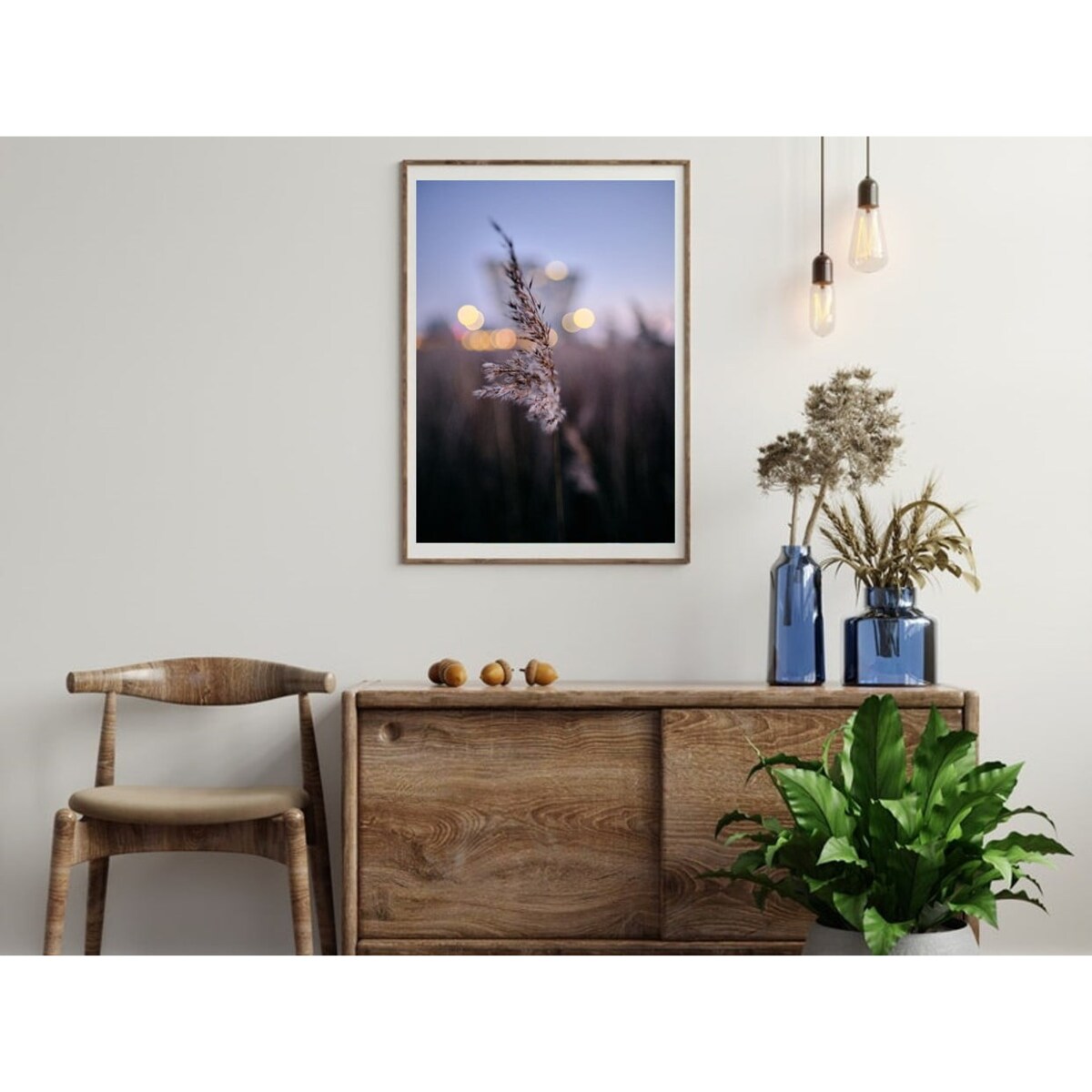 Poster Story, Plakat, Obraz - Pojedyncza Suszona Trawa, wymiary 50 x 70 cm