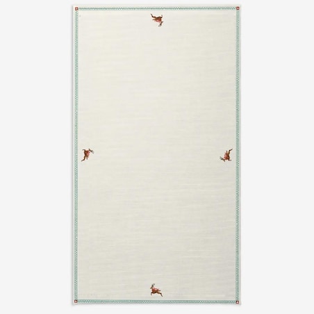 Obrus świąteczny - retro renifer - 140x240