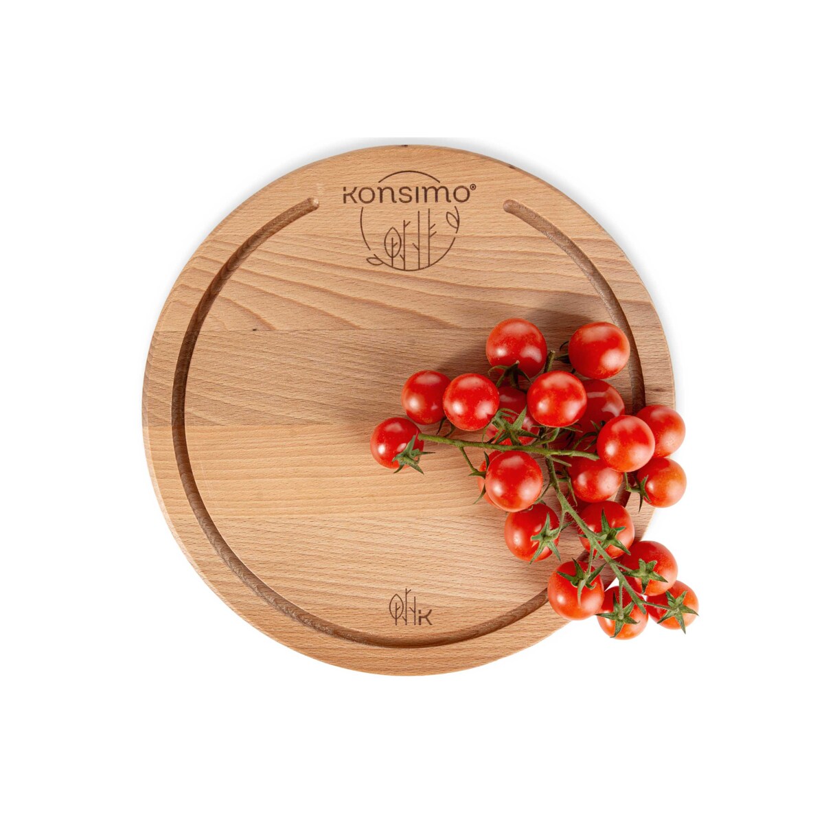 Konsimo LESTE Deska do krojenia, drewno bukowe