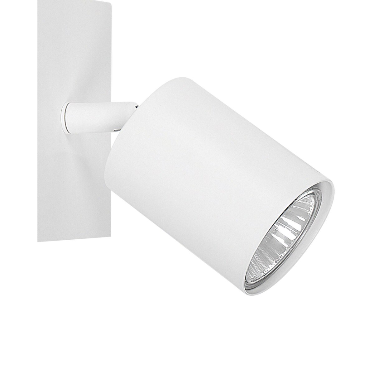 Zestaw 2 lamp spot metalowych biały TIGRIS