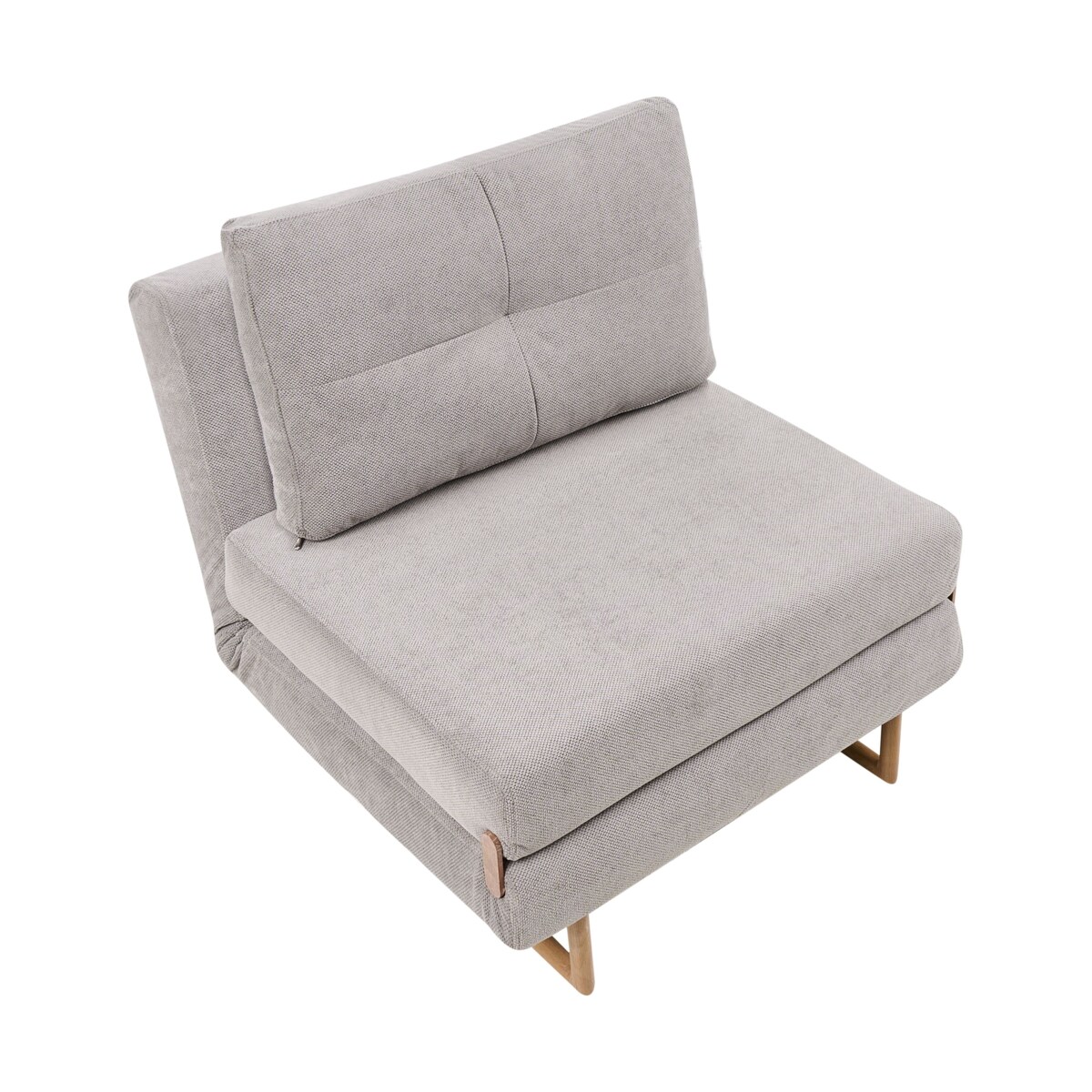 Sofa rozkładana jednoosobowa JERSLEV Szary