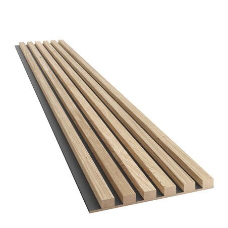 LAMELE SLIM NA PŁYCIE MDF - FORNIR DĘBOWY