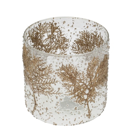 Świecznik Twig II ⌀15cm gold, 15 x15 cm