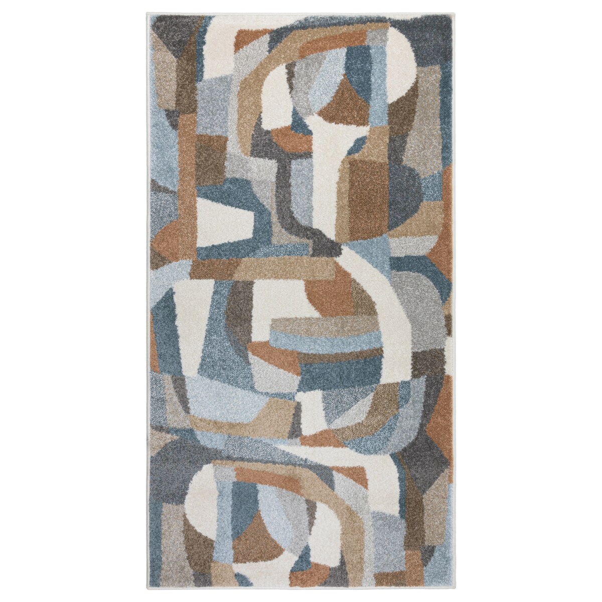 Dywan nowoczesny Lunera 80x150 cm Art Deco wielokolorowy