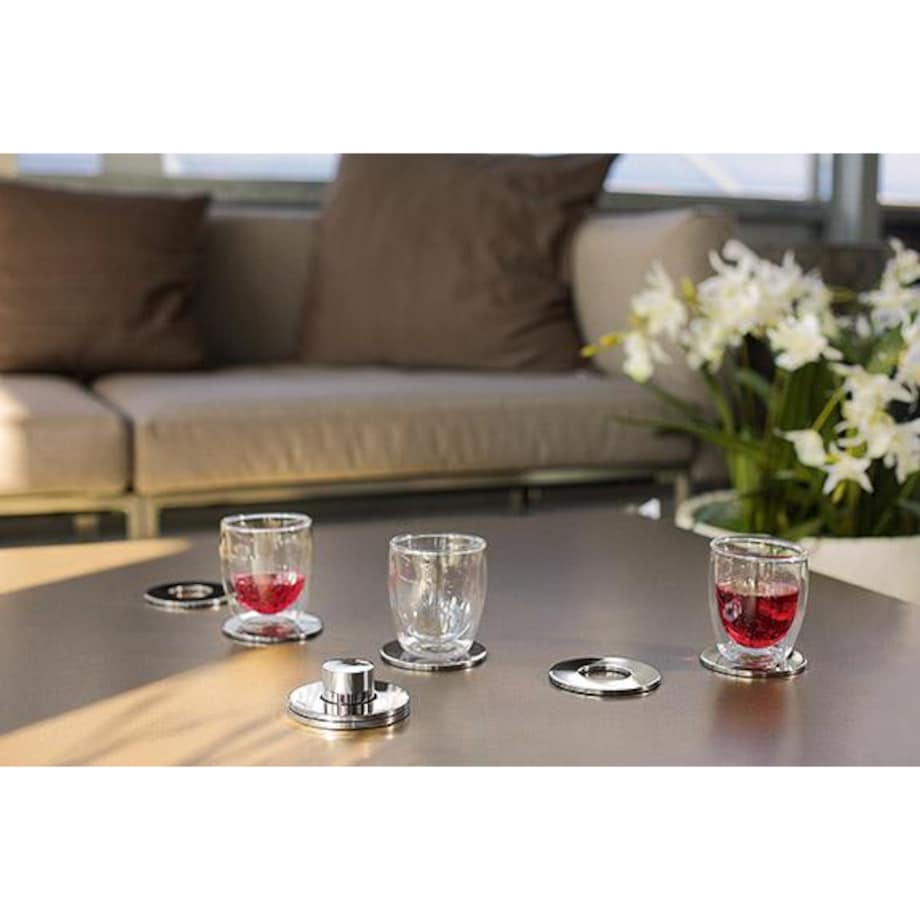 Podkładki pod szkło okrągłe (6 szt.)