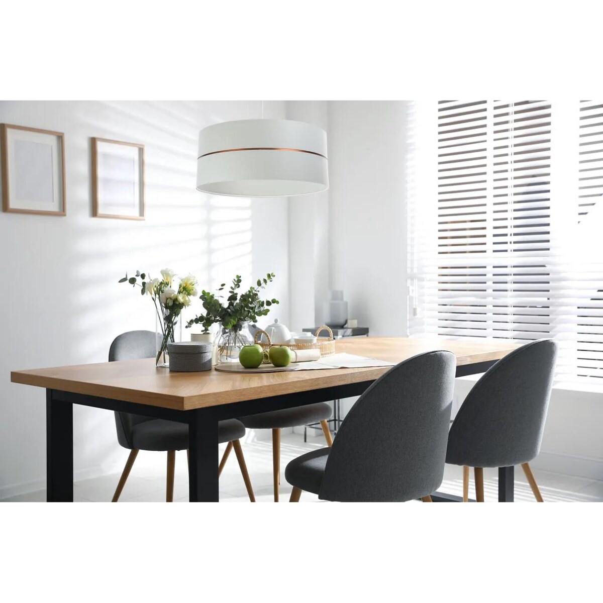 Lampa wisząca SIMPLY GLAMOUR 50 biała