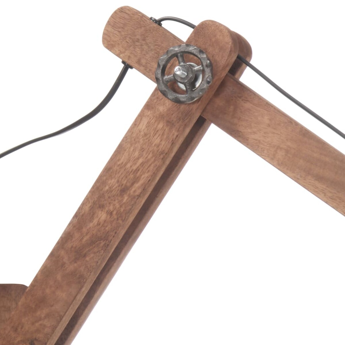 vidaXL Lampa ścienna w industrialnym stylu, mosiężna, okrągła, E27