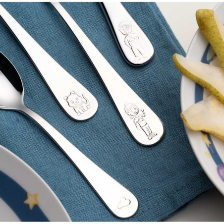 Zestaw 4cz sztućców dla dzieci AVVENTURA - Leonardo