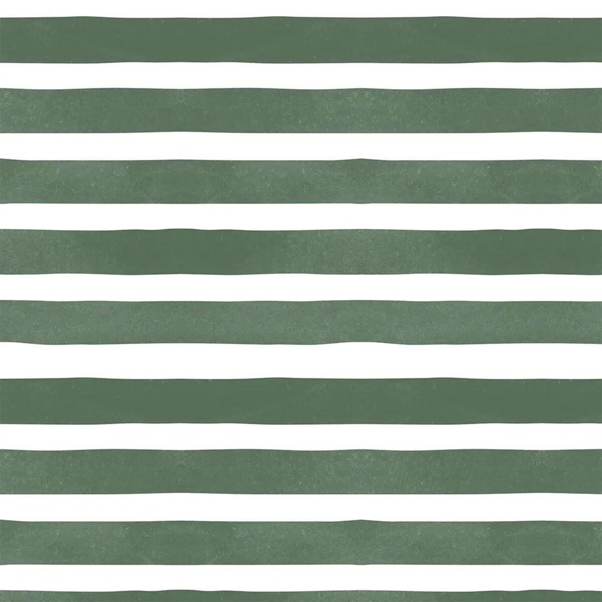 Lniany ręcznik kuchenny - ciemnozielone paski