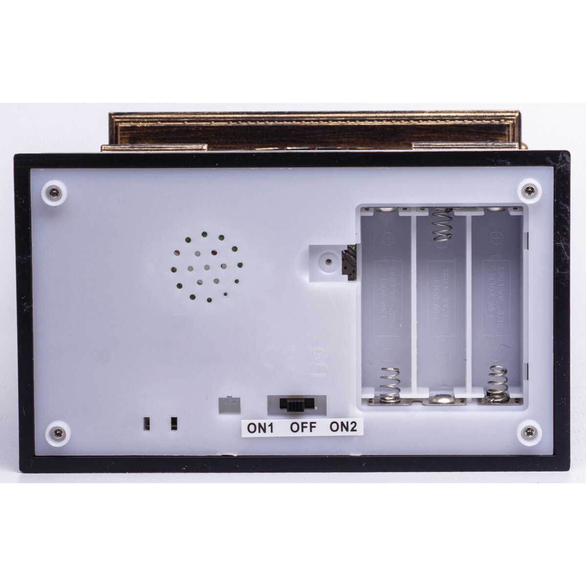 Latarnia świąteczna LED 185x37,5 cm MAYAK biała z pozytywką