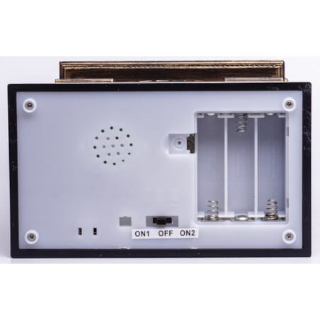 Latarnia świąteczna LED 185x37,5 cm MAYAK biała z pozytywką