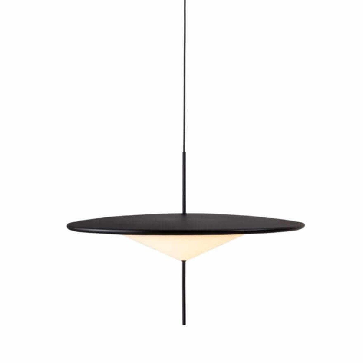 Wisząca lampa Cone P0555 Maxlight LED 37W 3000K metalowa czarna