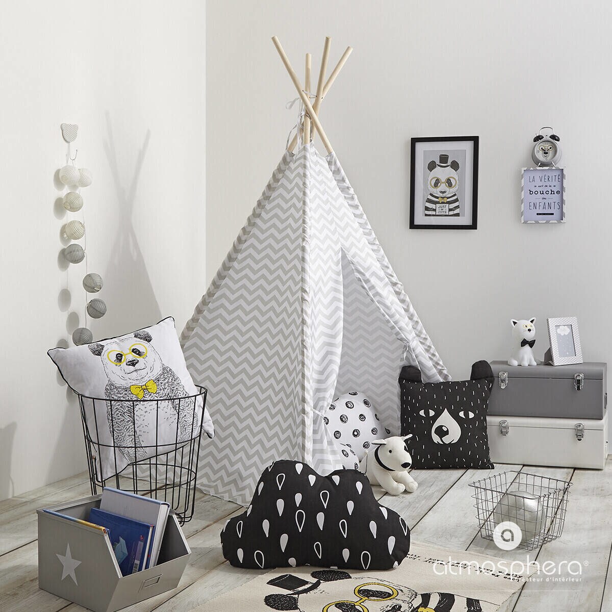 Namiot dla dzieci tipi w zygzaki, Atmosphera for Kids