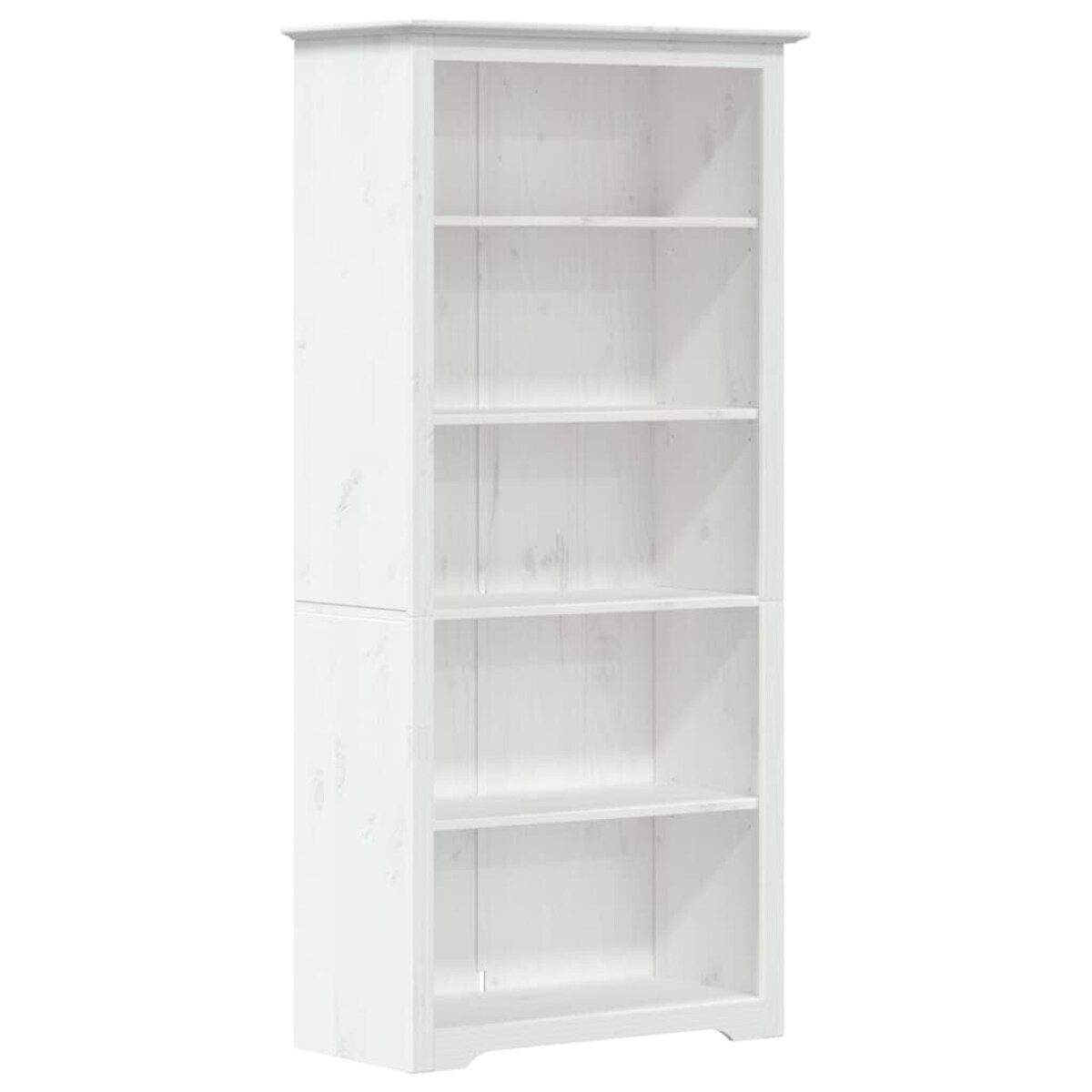 vidaXL Biblioteczka BODO, biała, 82x40x173 cm, sosnowa, 5 półek