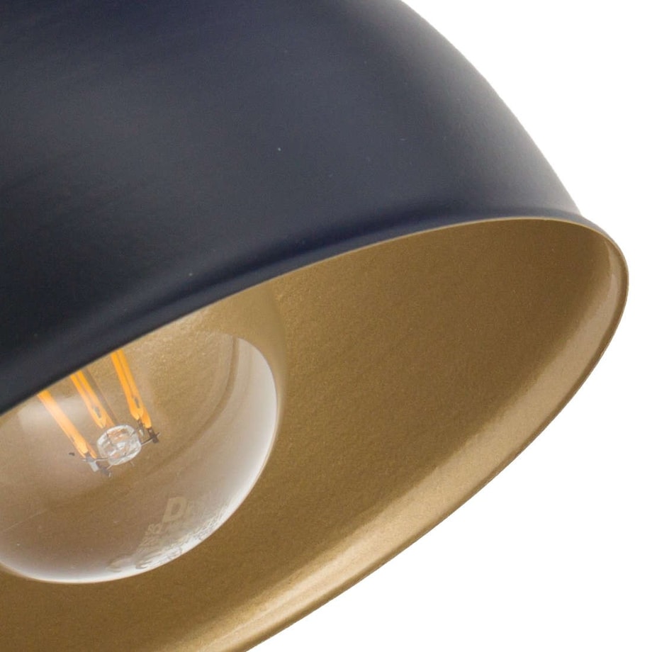 Regulowana lampa ścienna 32264 Sigma do sypialni loft czarny