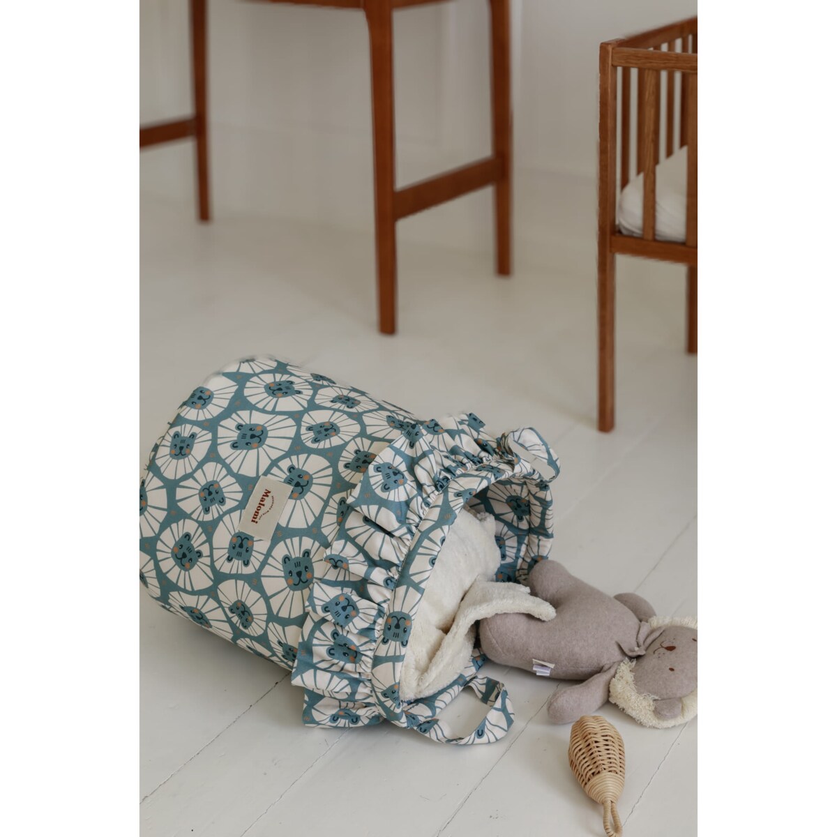 Kosz na zabawki Denim Lions