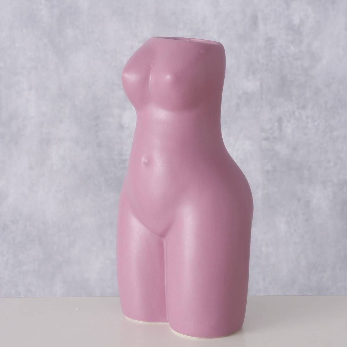 Wazon porcelanowy Aurice, kobieca sylwetka, 16 cm