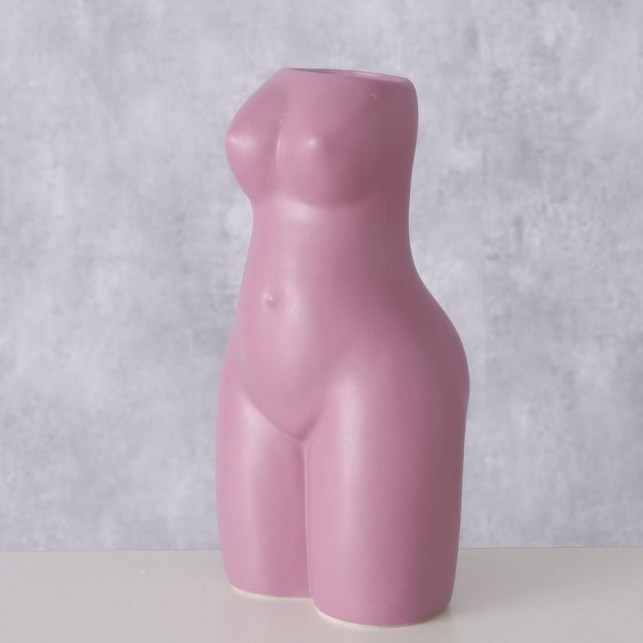 Wazon porcelanowy Aurice, kobieca sylwetka, 16 cm