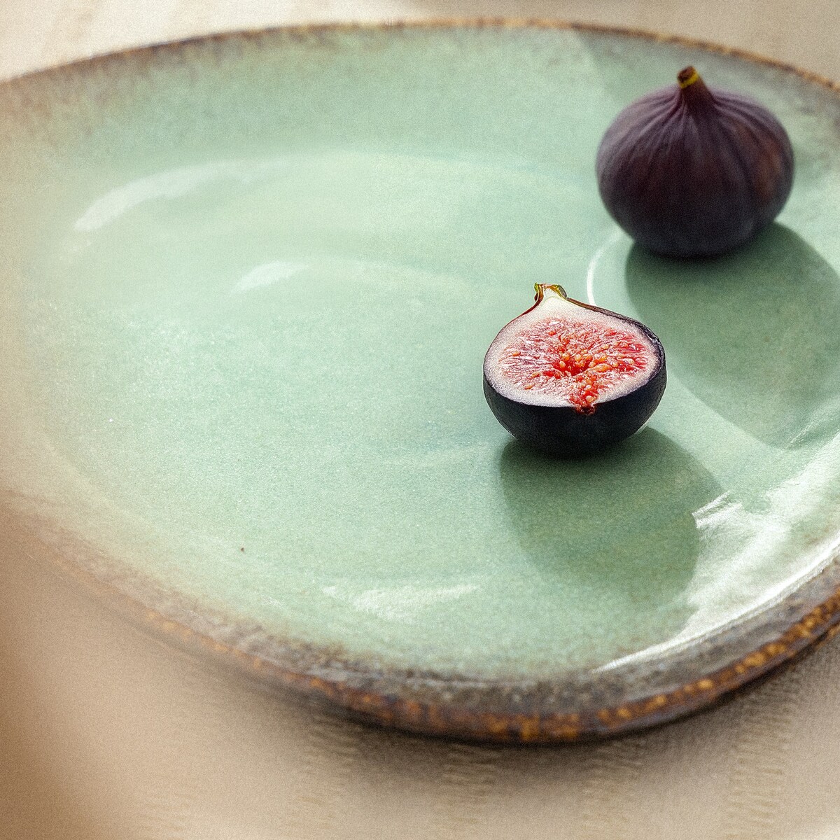 Konsimo PRIMA Zestaw kawowo-śniadaniowy 6 os. (42 el.) , szałwiowy