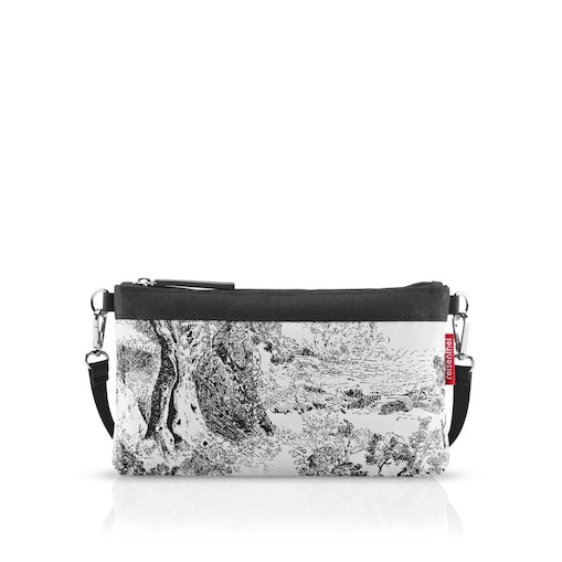Torba MINI POUCH, jacquard grey