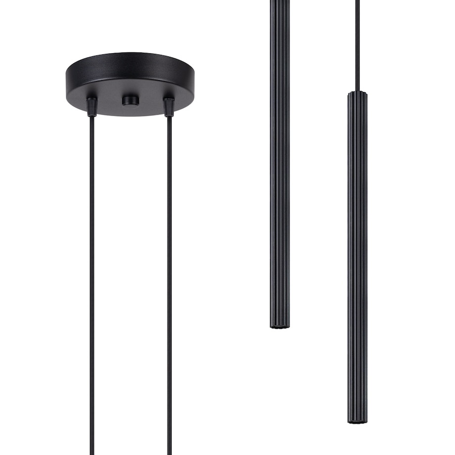 Lampa wisząca ARCHE 2P czarna