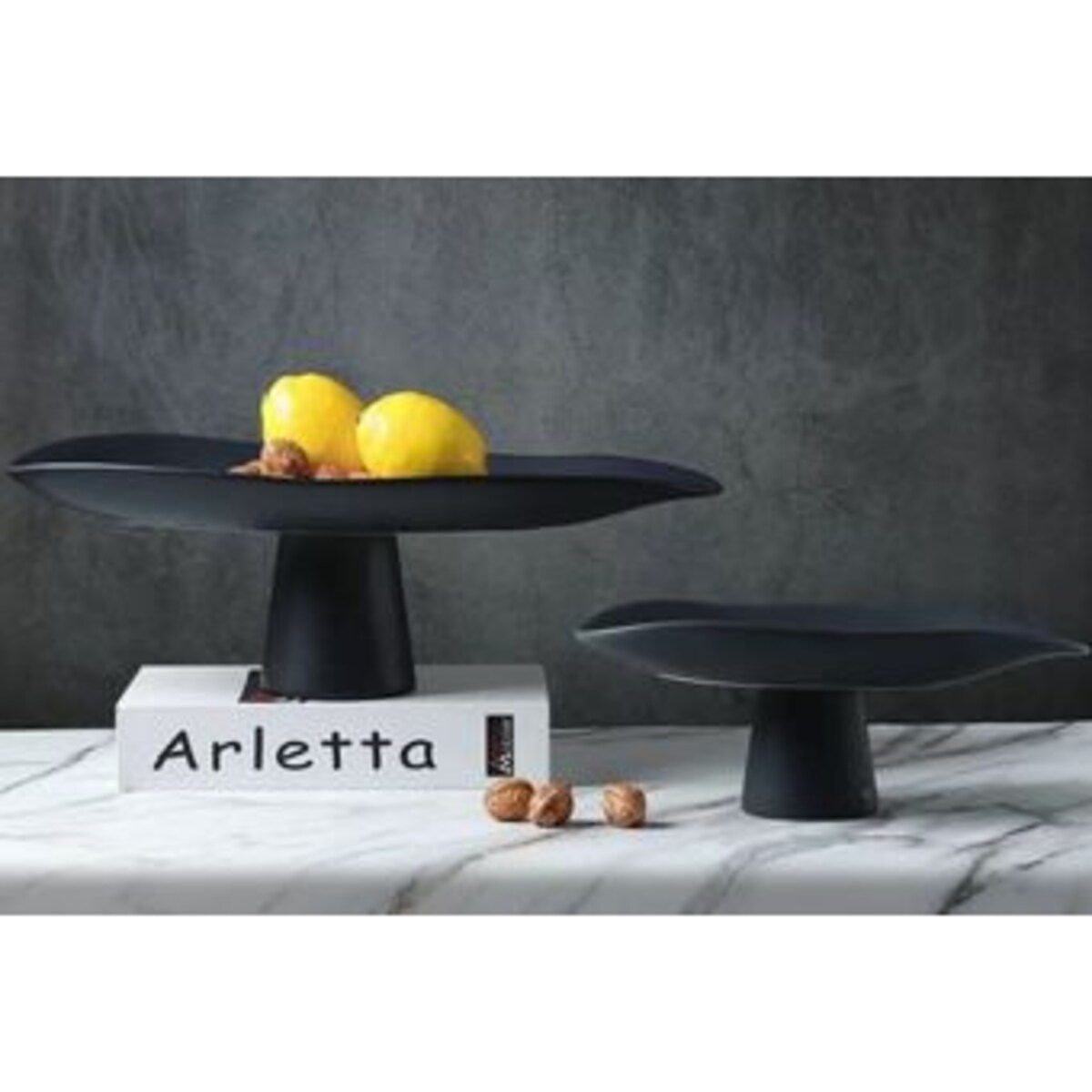 PATERA DEKORACYJNA PAELLO S CZARNA