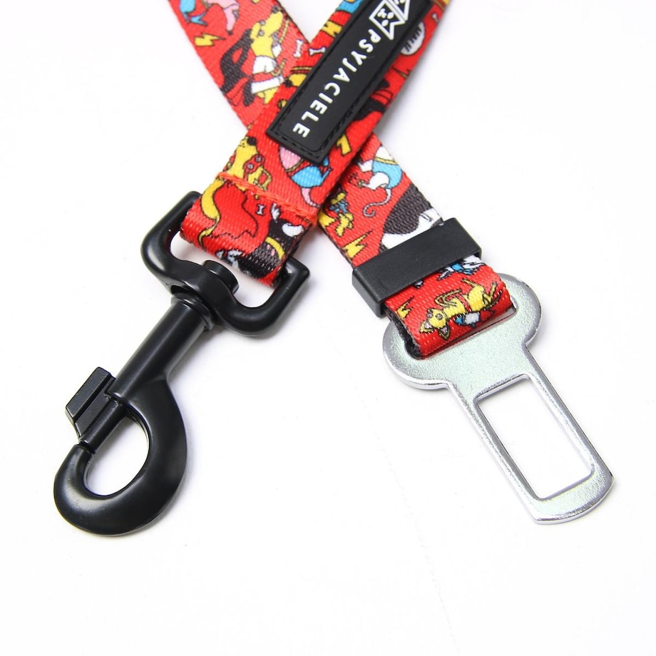 Pasy samochodowe "Pies, który lata najlepsze ma za sobą" - Szerokość taśmy: 25mm