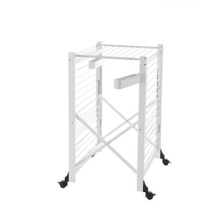 ARREDAMENTI GABBIANO Suszarka na pranie na kółkach - 175 x 67 cm, Biały