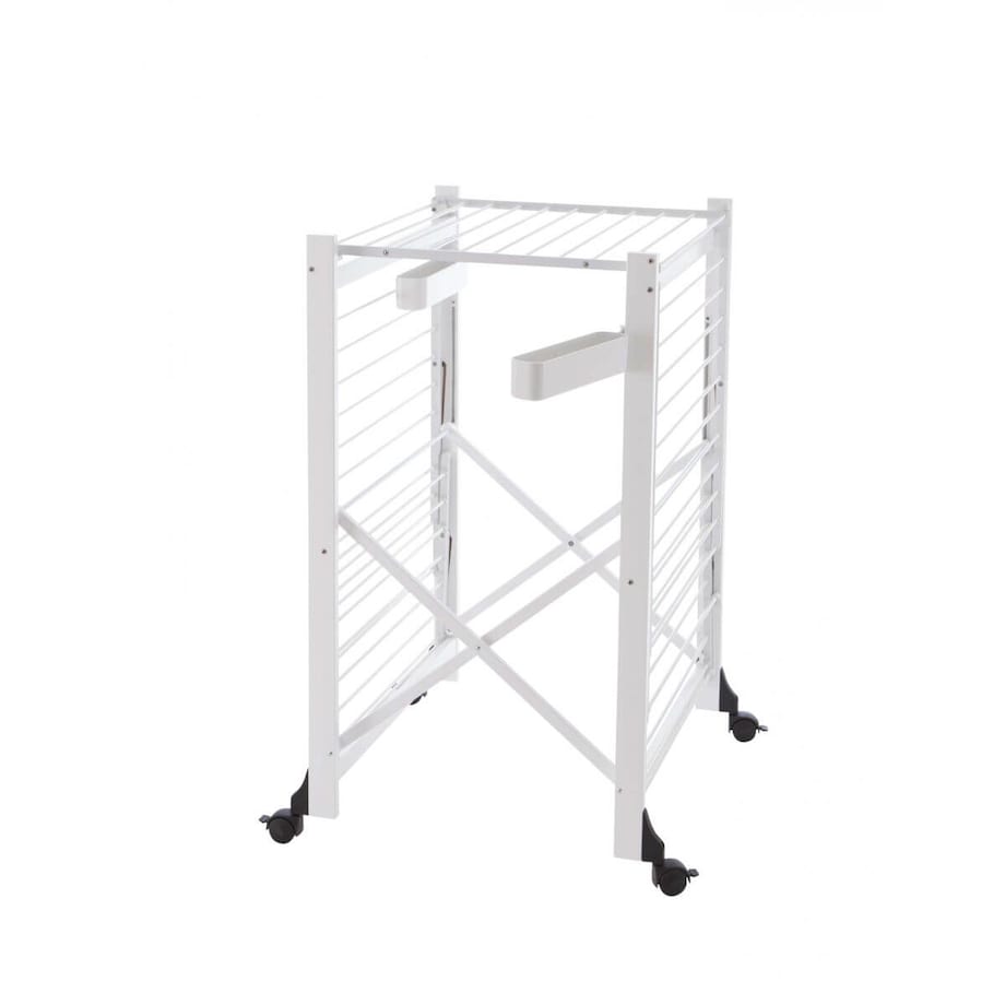 ARREDAMENTI GABBIANO Suszarka na pranie na kółkach - 175 x 67 cm, Biały