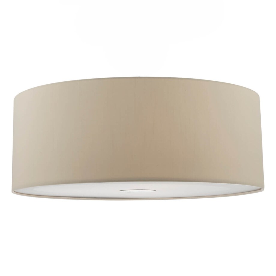 Jedwabny klosz Ronda RON8629 do sypialni z tkaniny ciemnoszary, Dar Lighting