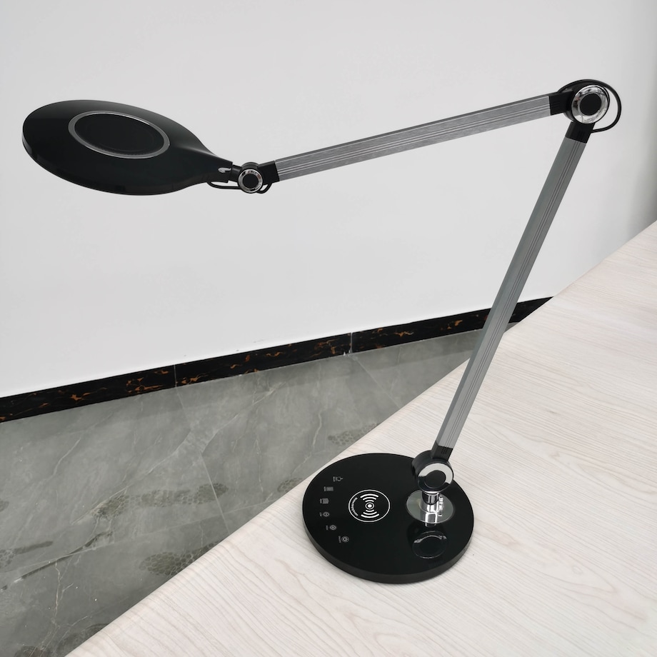 Lampka Biurkowa Szkolna Na Biurko Stołowa Led Trzy Barwy Do Pracy