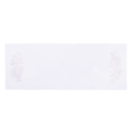 Konsimo ROSUM Bieżnik plamoodporny, biały