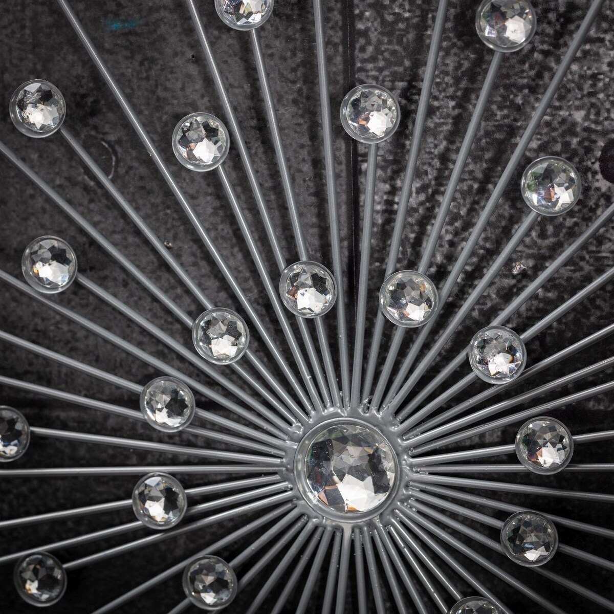 Dekoracja Space silver 48cm, 48x2x48cm