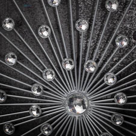 Dekoracja Space silver 48cm, 48x2x48cm