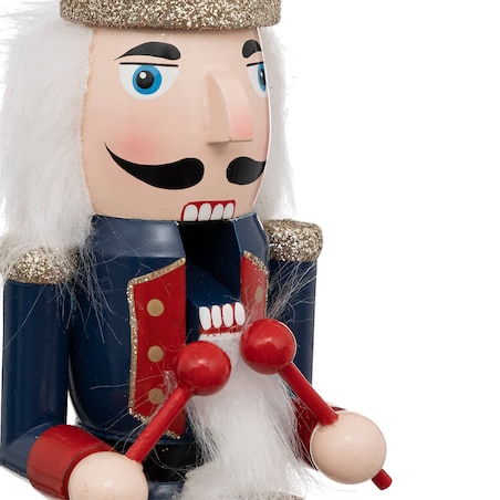 Dziadek do orzechów z bębenkiem, 30 cm